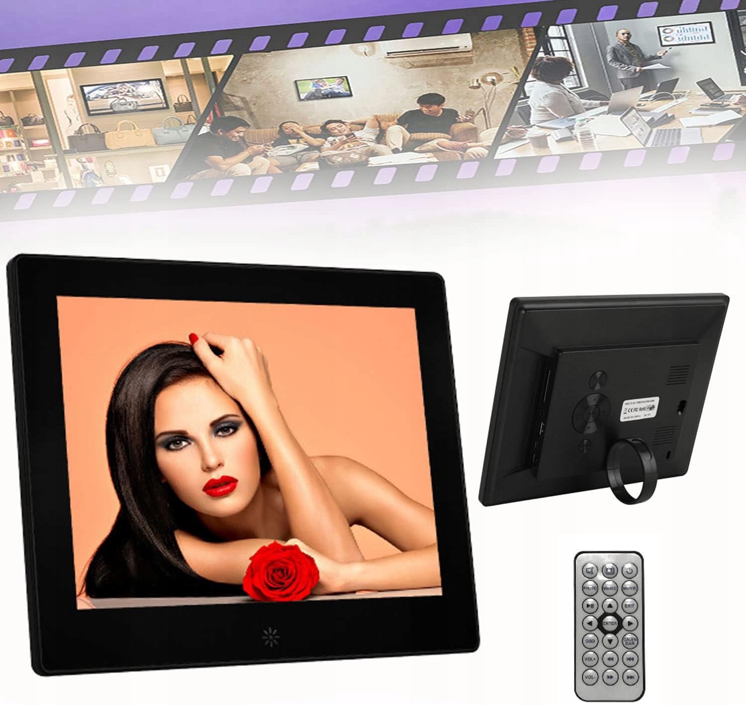 Rámeček Cicolo 8 Palců Inteligentní Videoramka S Reproduktorem