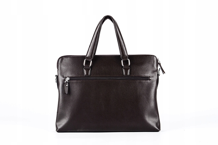 Torba teczka miękka aktówka brązowa brąz na dok A4 Liczba kieszeni 5