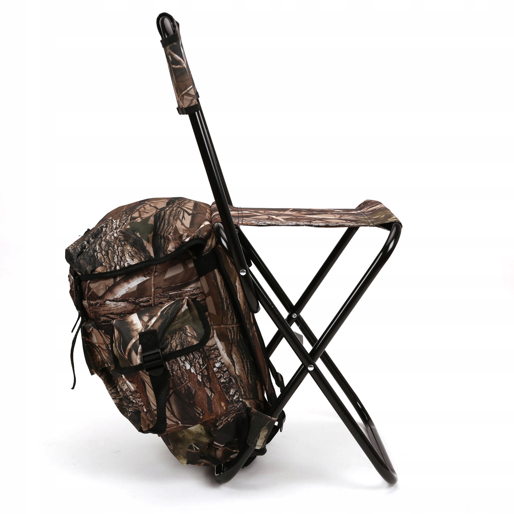 KRZESŁO WĘDKARSKIE YORK Z OPARCIEM+TORBA KAMUFLAŻ Marka York