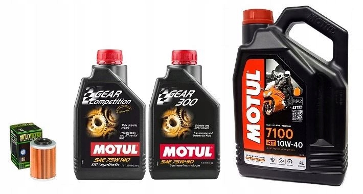 Olejová sada Motul 7100 Can-Am 570 650 850 1000