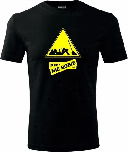 

Koszulki Pierdole Nie Robie T-shirt Śmieszne