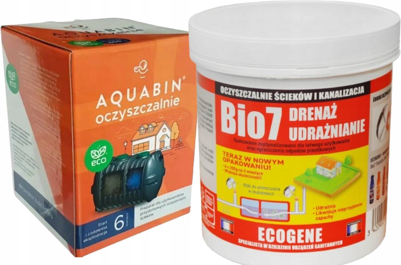 Bio7 Udržování Čistírny Odblokování drenáže +Bakterie do septiku