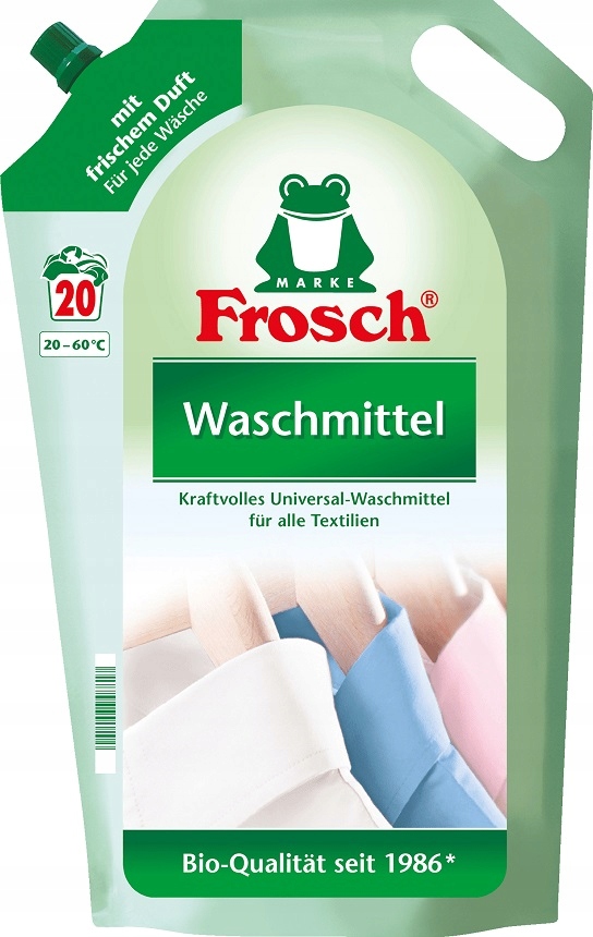 

Frosch Płyn Żel Do Prania Kolor 1,8L 20-40pr