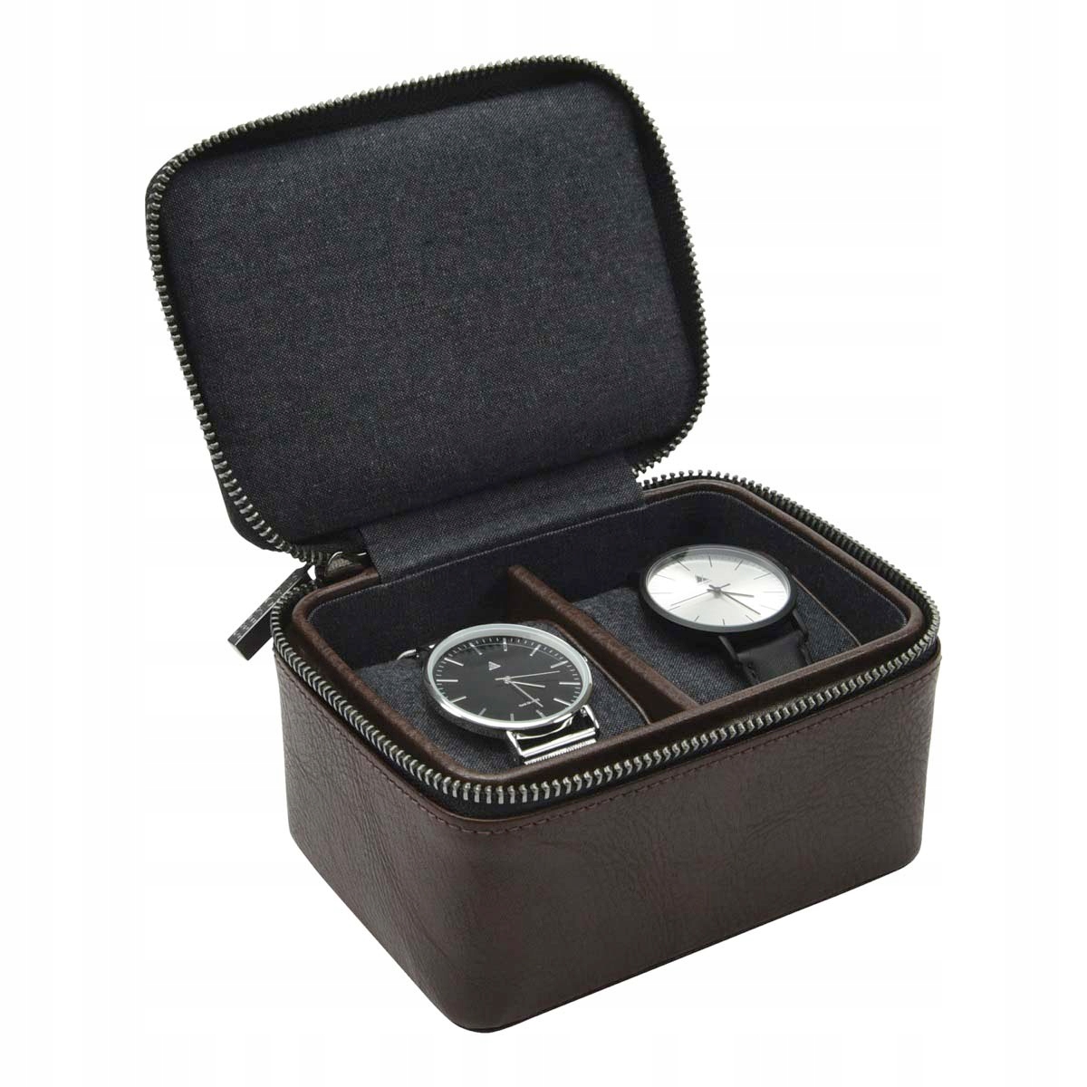 Pouzdro na hnědé hodinky Stackers