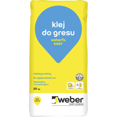 

Klej do płytek Weber Fix Easy