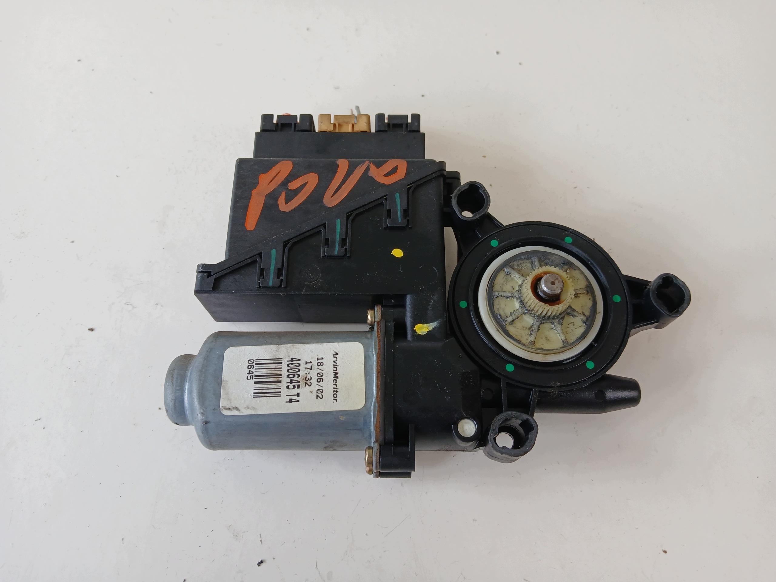 VW POLO 9N SEAT IBIZA III mini motor windows left front 6Q2959802A