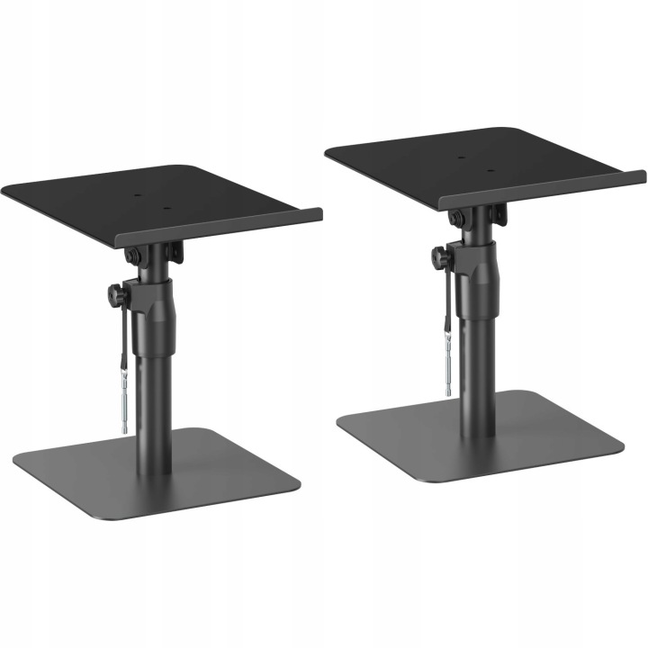 Stojaki Standy Podstawki Biurkowe Pod Monitory Studyjne Regulowane 2 Szt