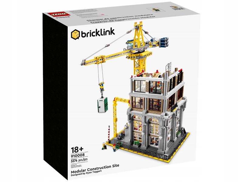 LEGO 910008 Modułowy plac budowy Nowy.