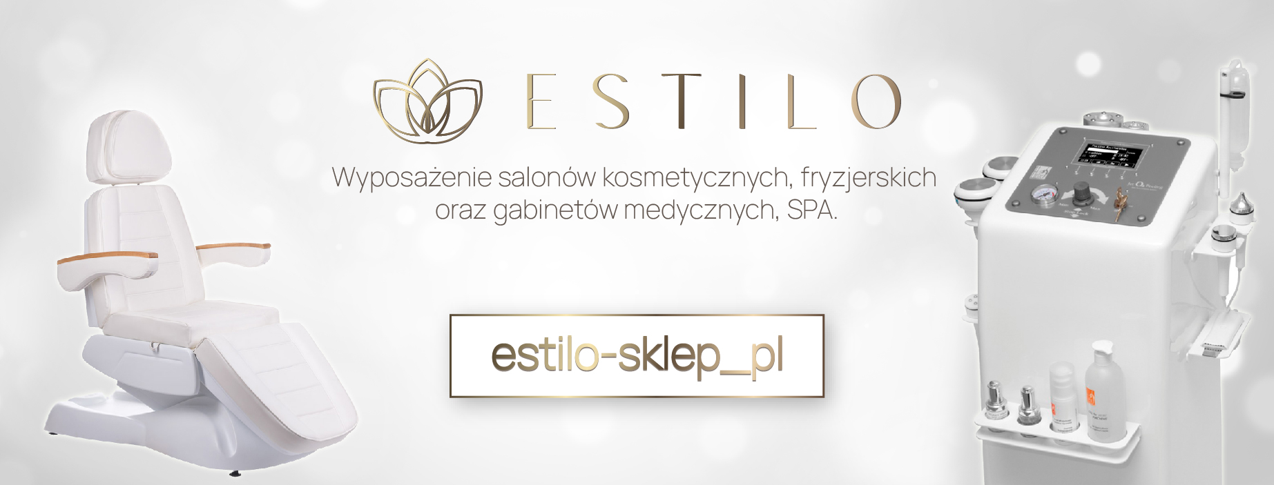 Infrazon fryzjerski wiszący BB-6082E srebrno-szary / Na wysięgniku Model BB-6082E