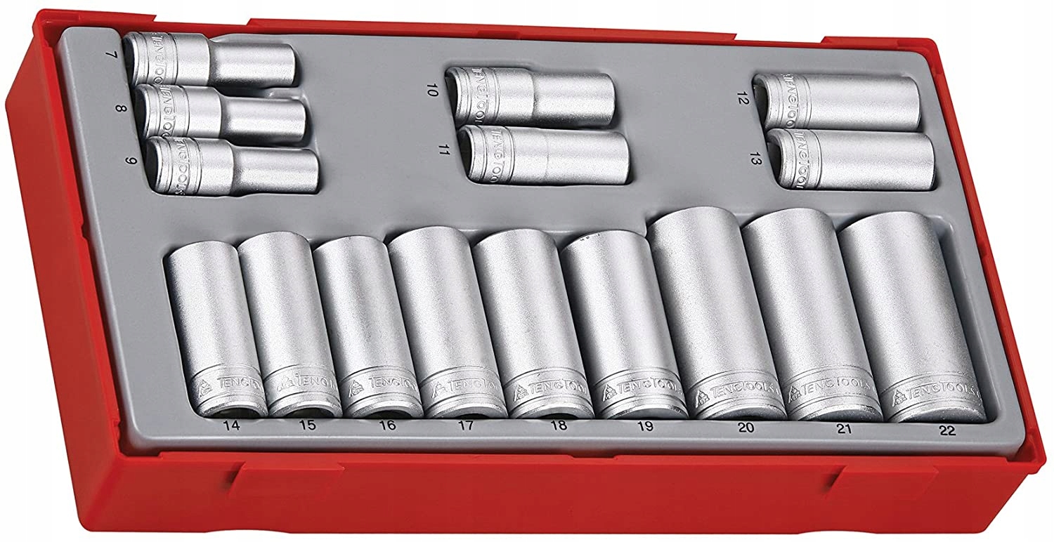 Sada 16 nástrčných kľúčov 3/8 Teng Tools TT3816