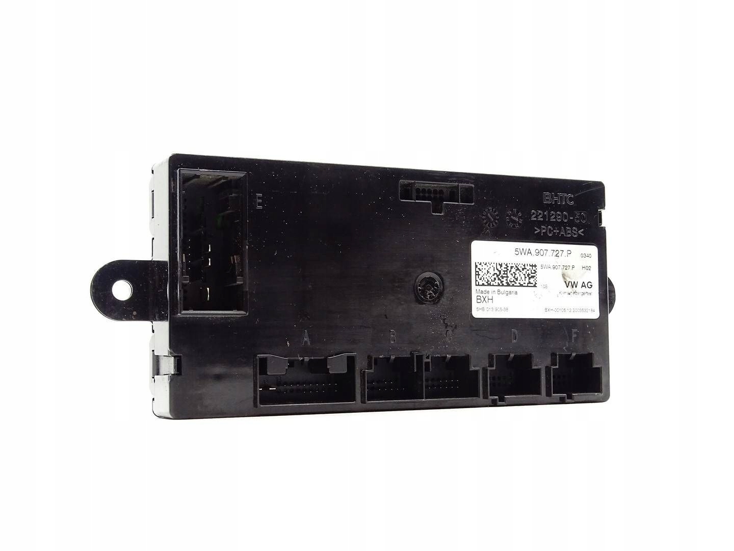 control unit module of the air conditioning SEAT LEON IV 5WA907727P