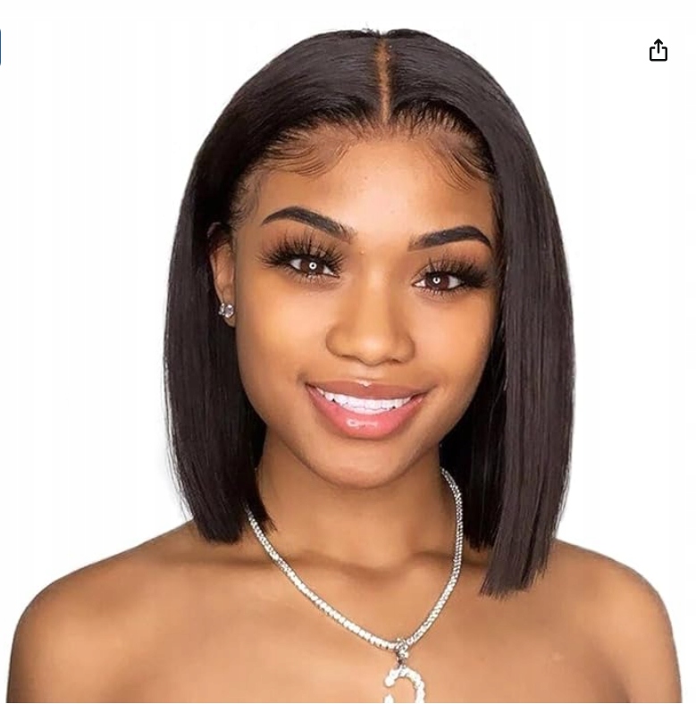 Joedir Paruka Bob s krátkými vlasy Baby Hair Barva Přírodní 25 cm