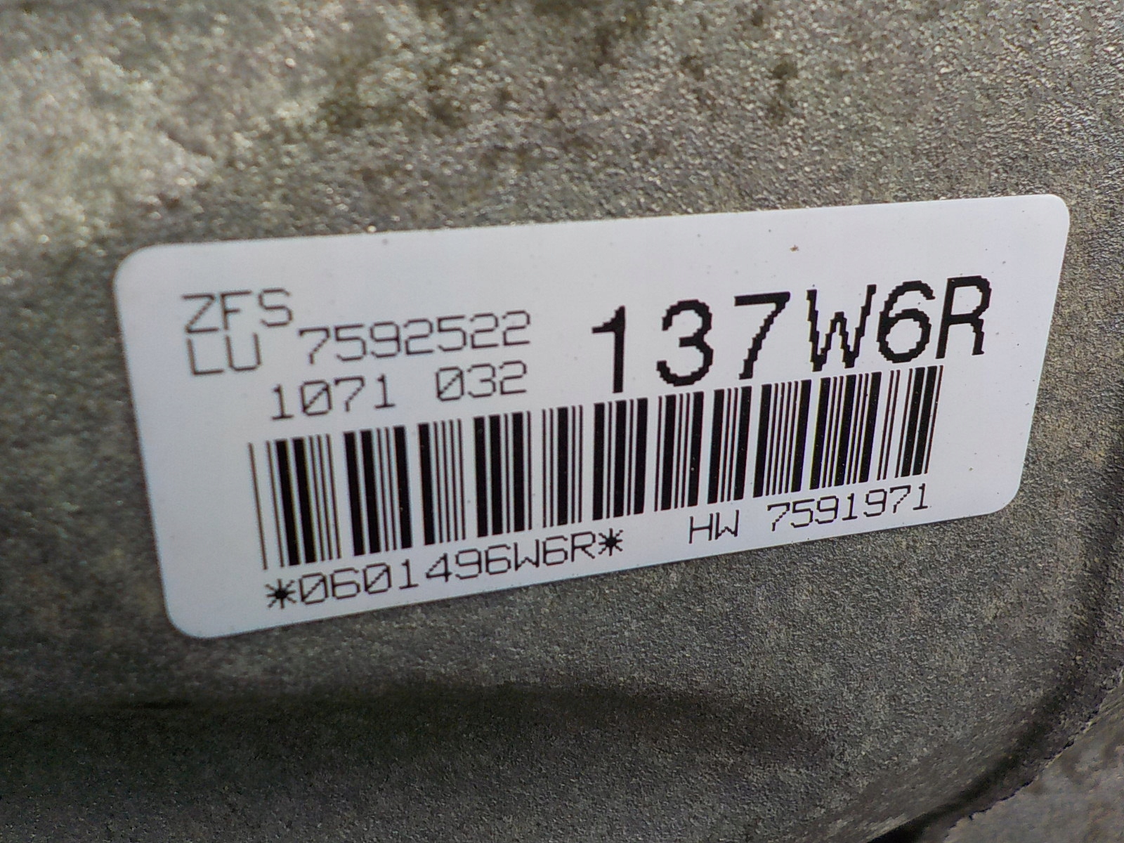 BMW 3 E90 2.0 B Getriebe 6HP21 7592522
