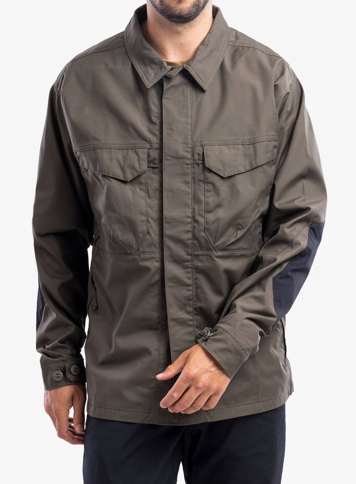 Cestovní košile Helikon-Tex Woodsman taiga green/black L