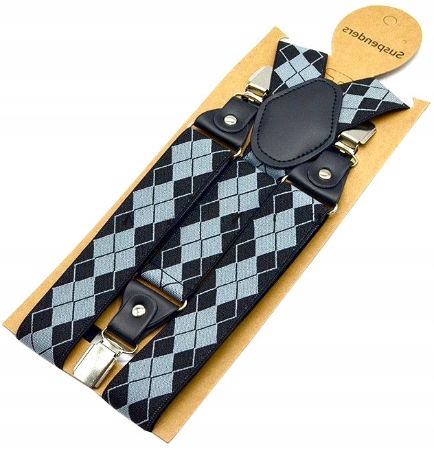 Męskie mocne Szelki szerokie do spodni Podwójne Płeć mężczyzna