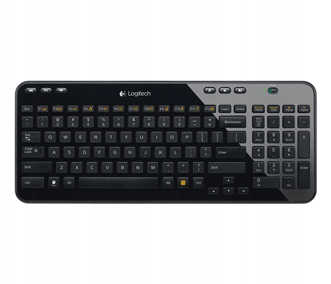 Беспроводная клавиатура Logitech K360, черный