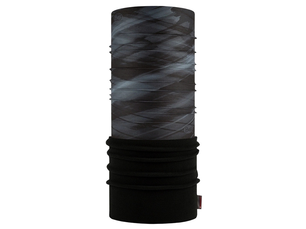 Buff komin z polarem ciepły zimowy polar seldun black czarny