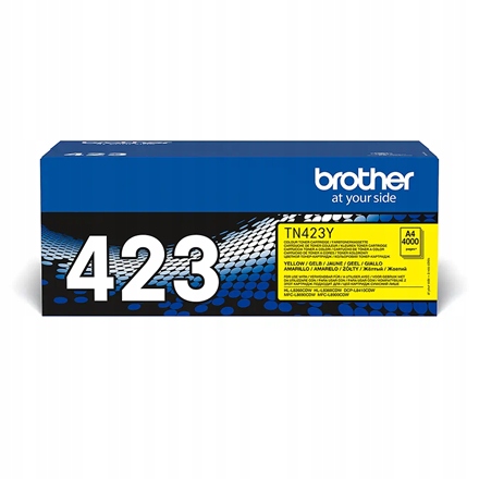 Brother TN-423Y Żółty Kaseta z tonerem 4000 stron