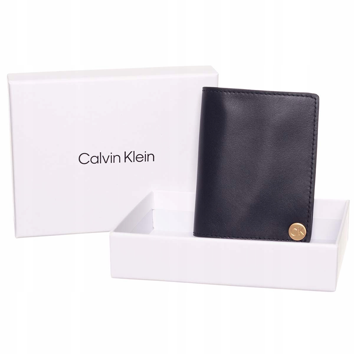 Calvin Klein Pánská Peněženka Ck Icon Covered Black