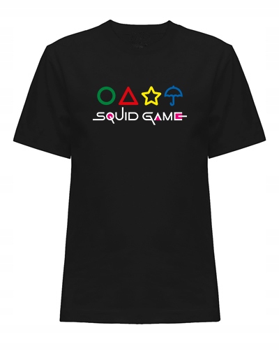 

T-shirt Koszulka Męska Squid Game Dla Niego
