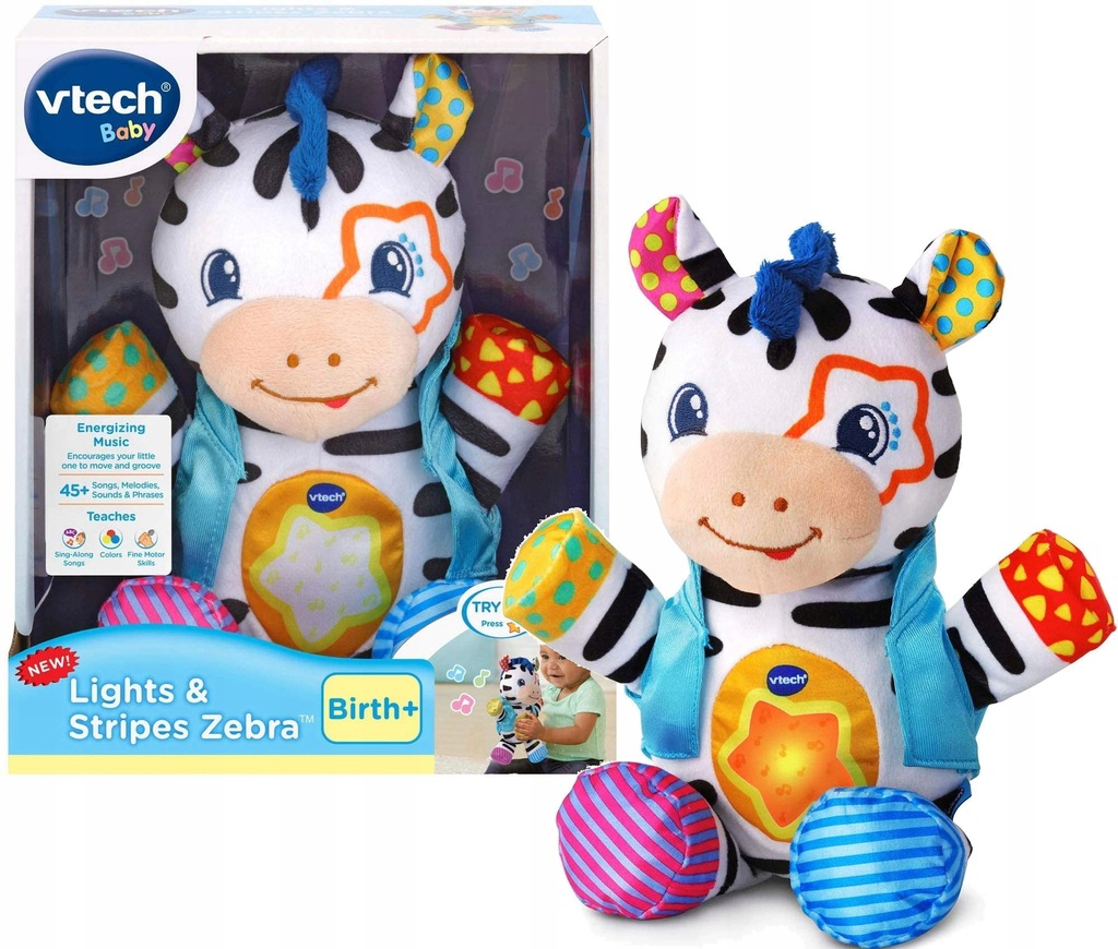 

Vtech Baby Przebojowa Zebra Interaktywna 61238 Pl