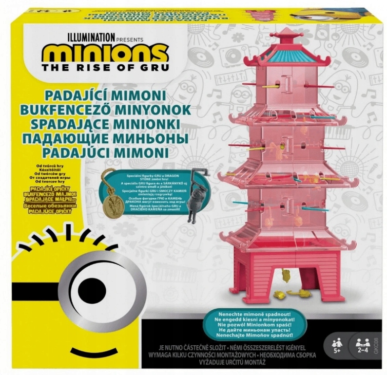 Gra Spadające Minionki mattel GKC08