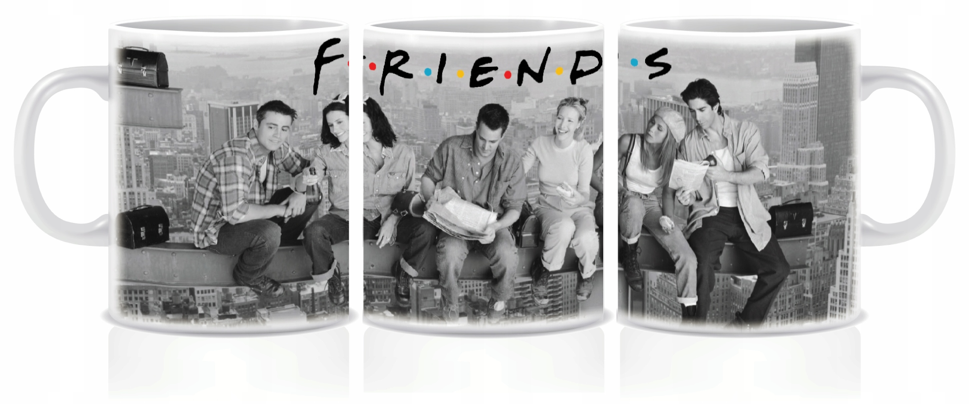 

Kubek z serialu Friends Przyjaciele Kartonik