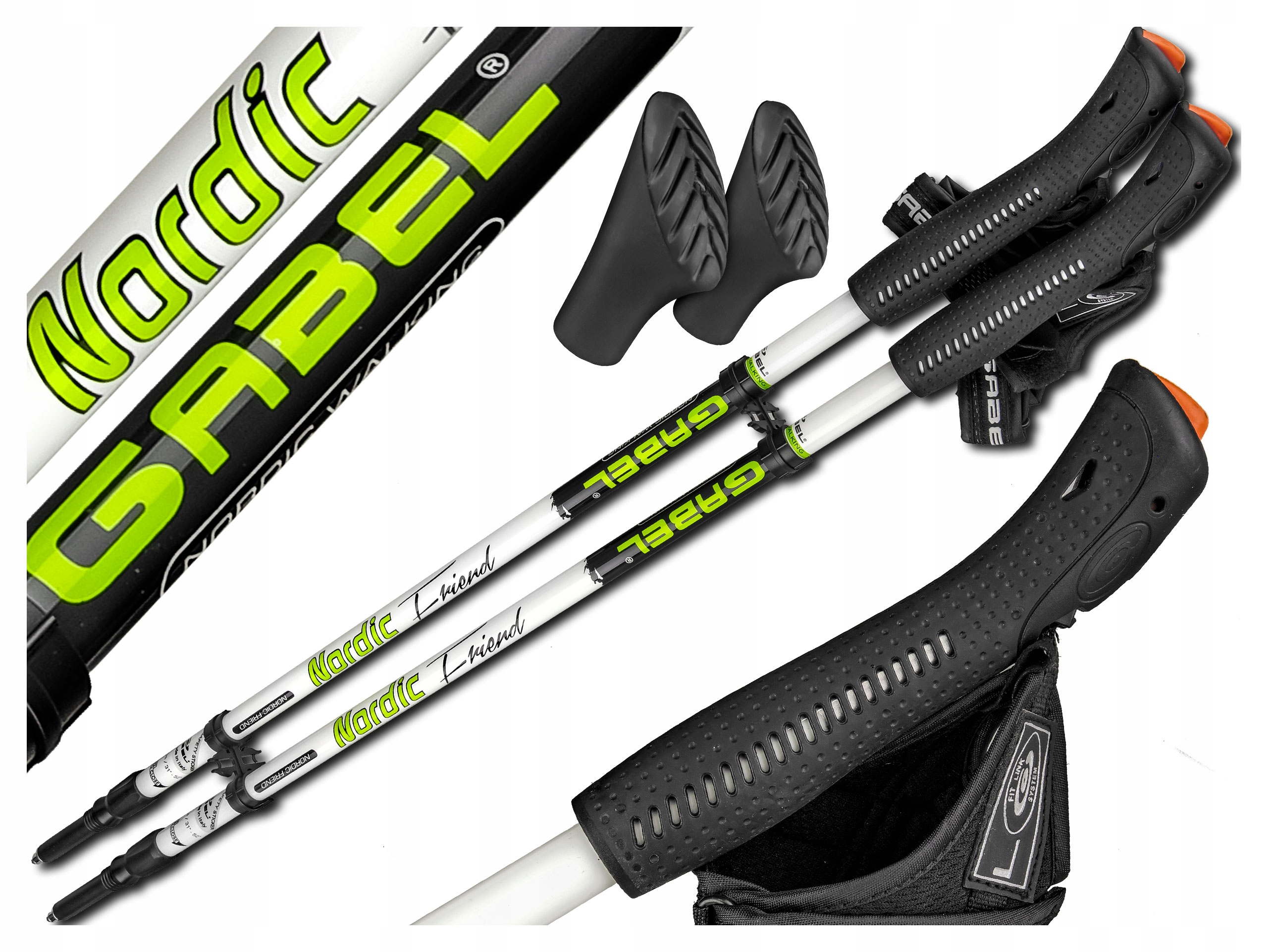 

Kije Nordic Walking Gabel Friend Regulowane