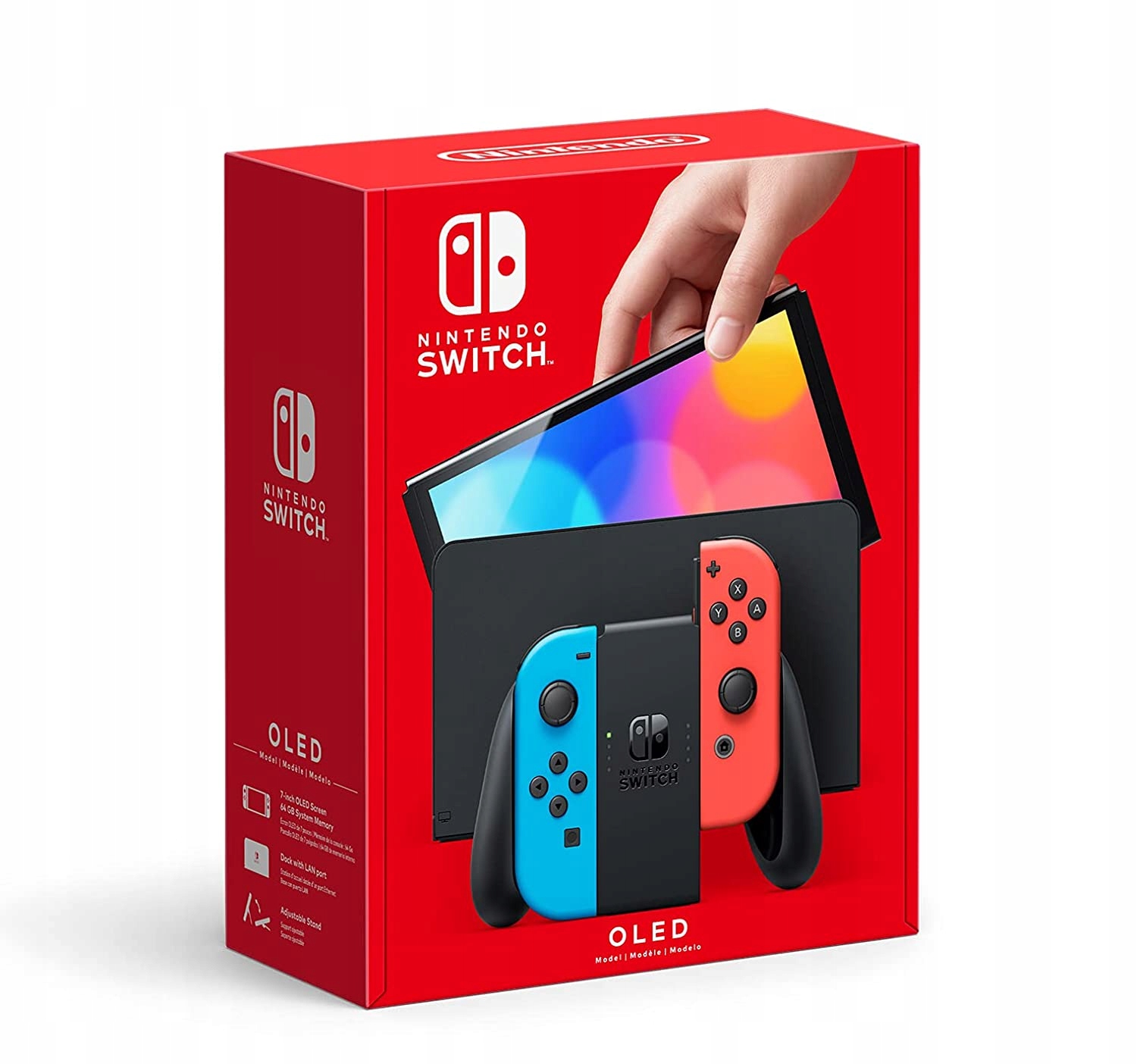 

Konsola Nintendo Switch Oled Neon Red Blue Nowa