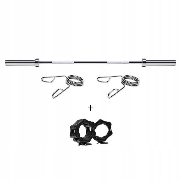 Sztanga Gryf Olimpijski Do 200kg Zaciski Hms