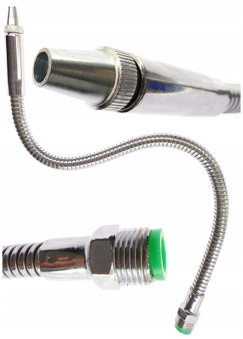 Wężyk Przewód Do Chłodziwa Metalowy Wylewka Z Zaworkiem 50cm Gwint 1/4