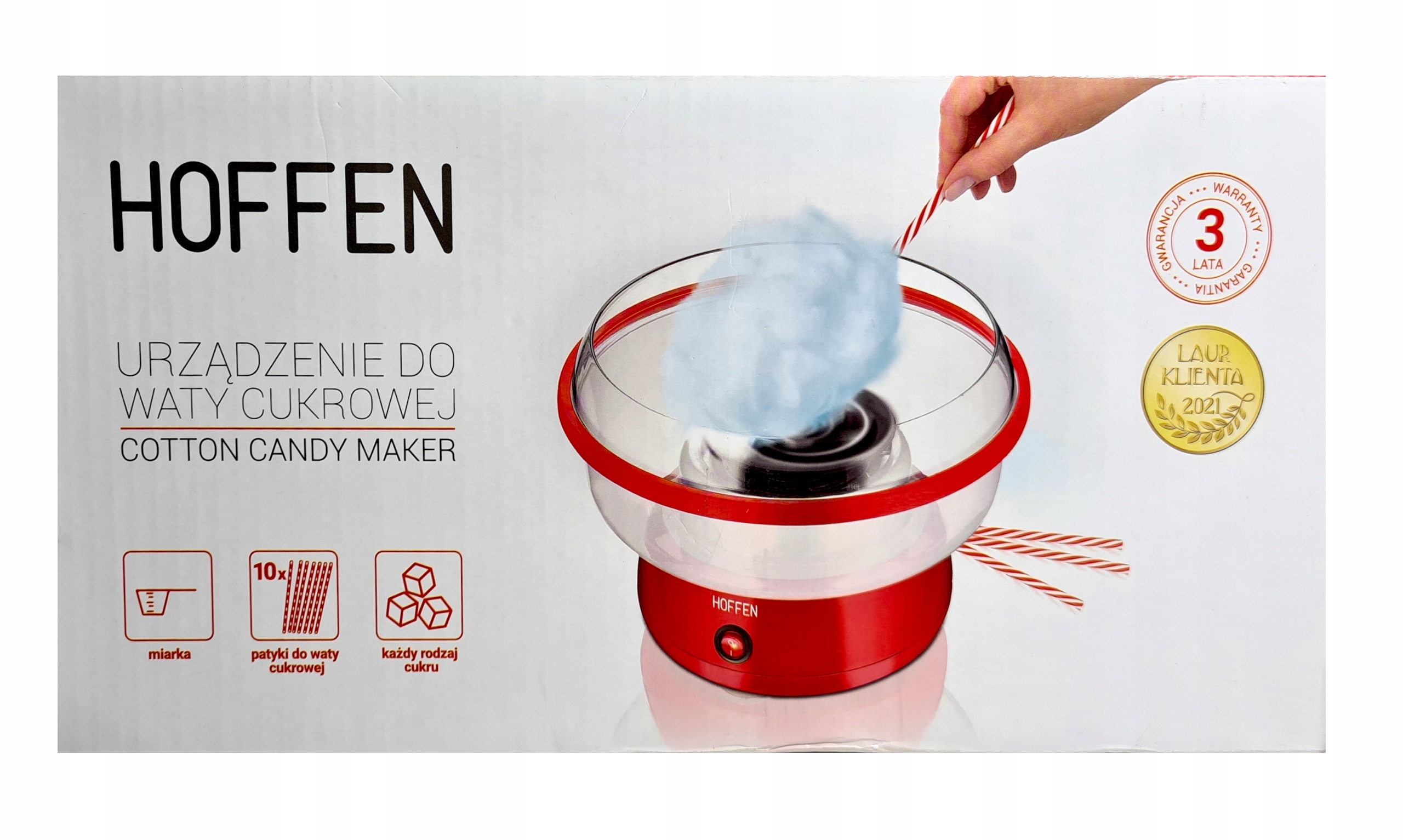 Urządzenie do waty cukrowej HOFFEN Marka Hoffen