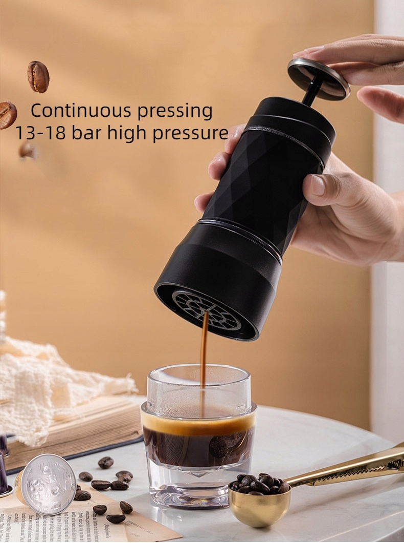 Mini portable manual espresso machine Rodzaj ekspresu brak informacji