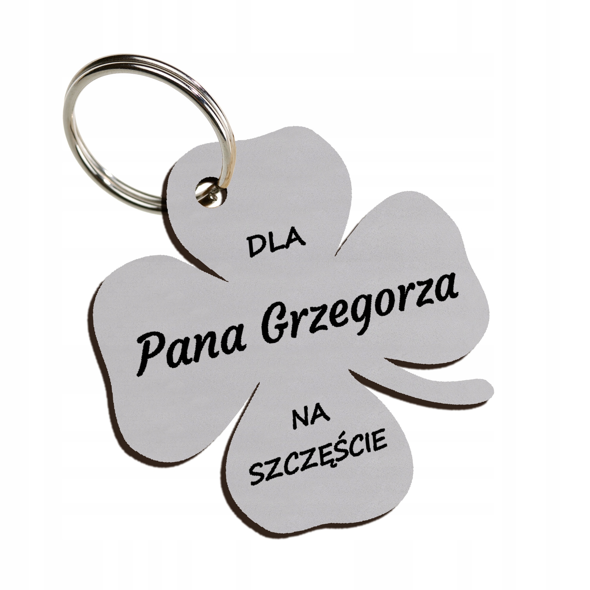 

Breloczek brelok koniczyna dla nauczyciela