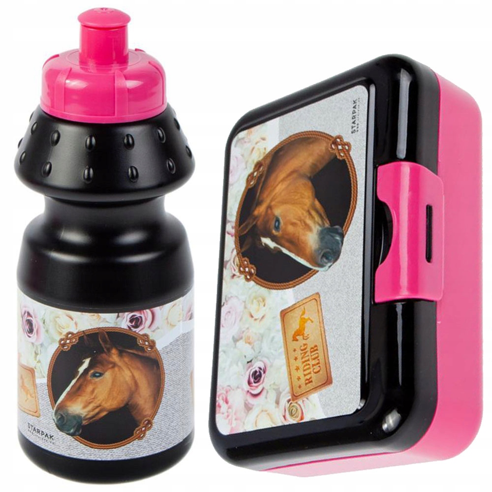 ZESTAW ŚNIADANIOWY BIDON ŚNIADANIÓWKA KOŃ KONIK