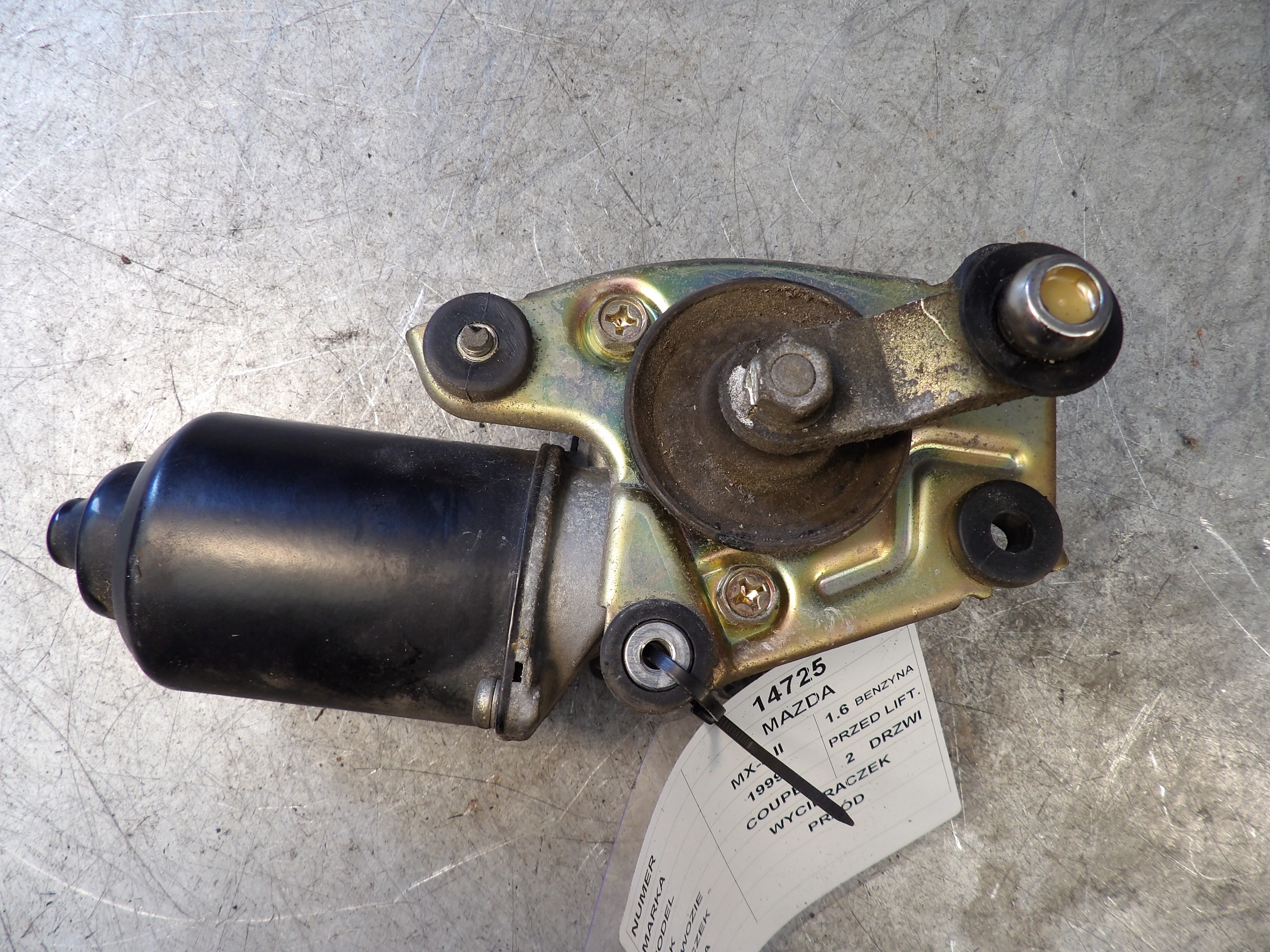 Mazda MX5 II mini motor of wipers front 849050-7680