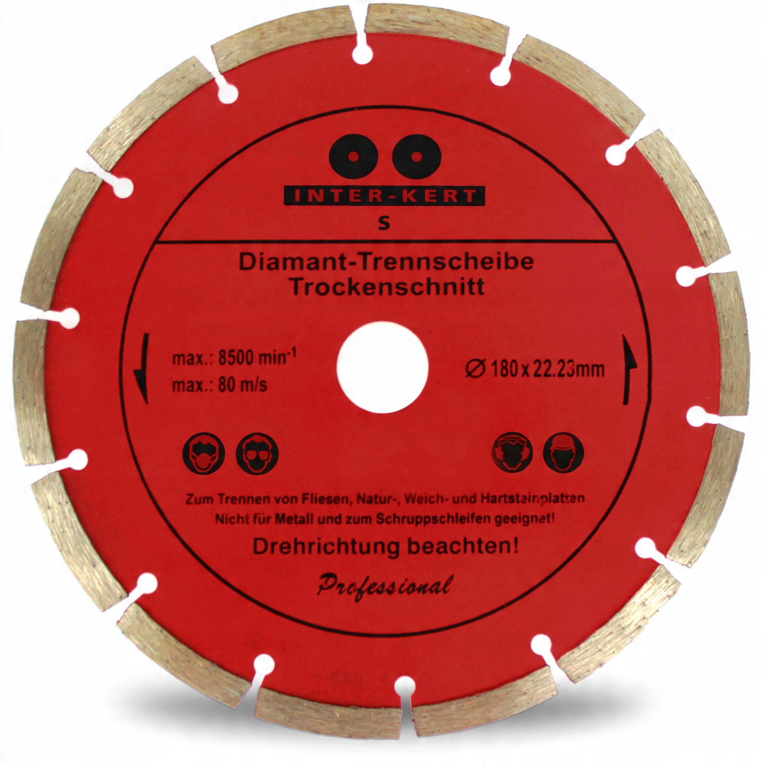 

Tarcza Diamentowa 180 x 22,2 Inter-Kert
