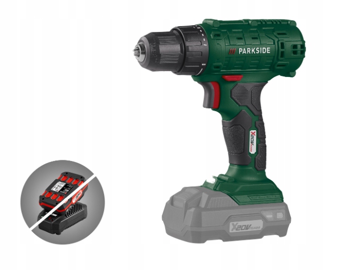 

Wiertarko-wkrętarka Parkside Pbsa 20-Li A1, 20 V