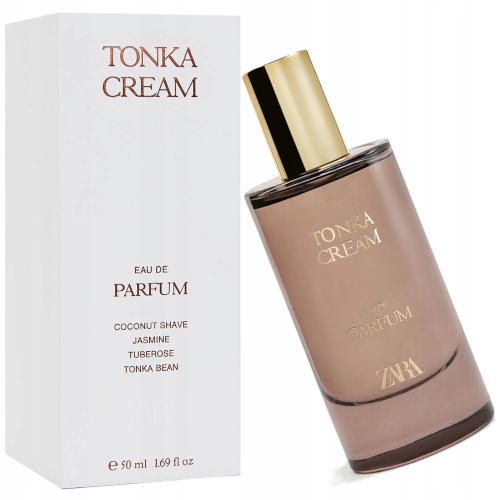 Perfumy Zara Tonka Cream Eau De Perfum 50ml Oryginalne Piękne