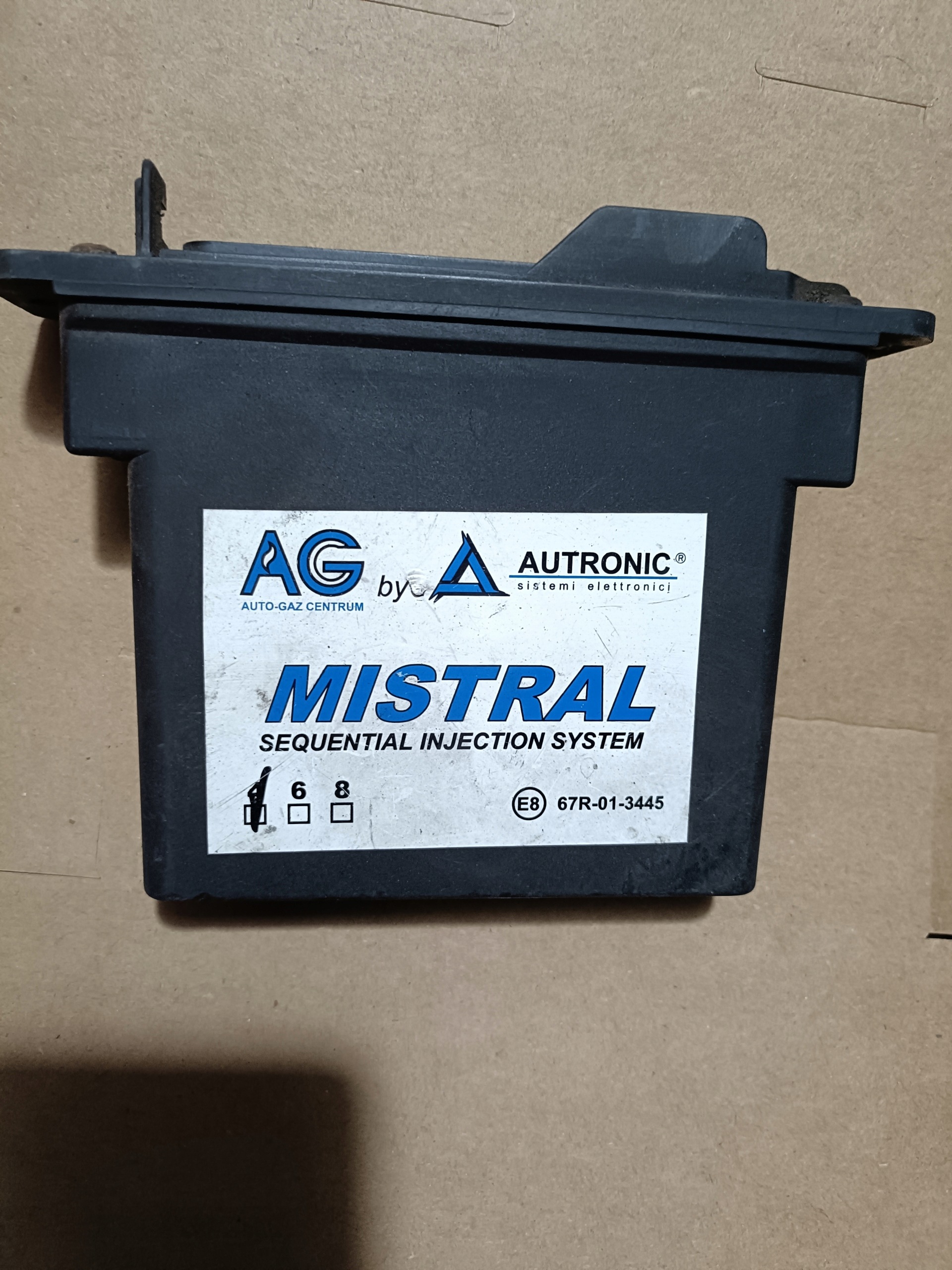 control unit Autronic Mistral 4 cylinder