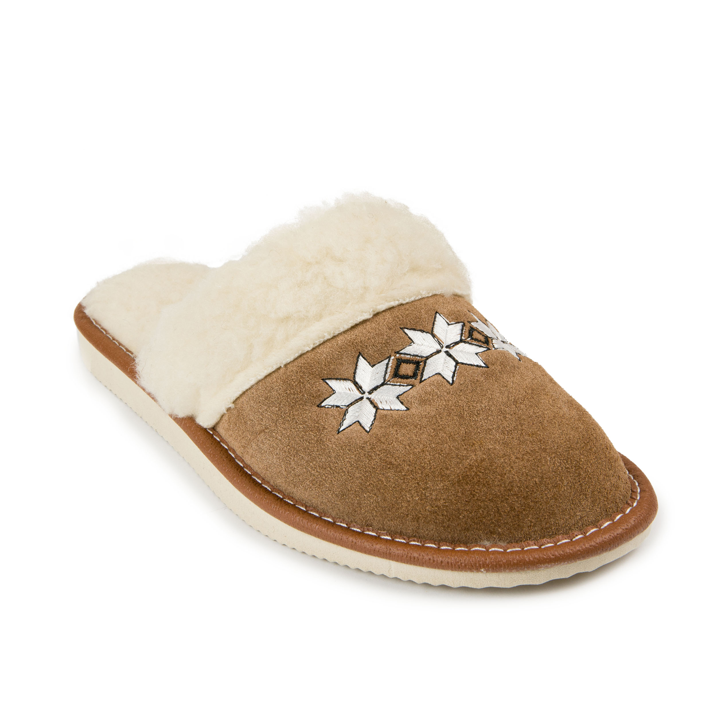 KAPCIE DAMSKIE WELUROWA SKÓRA NATURALNA PANTOFLE Marka Nowo