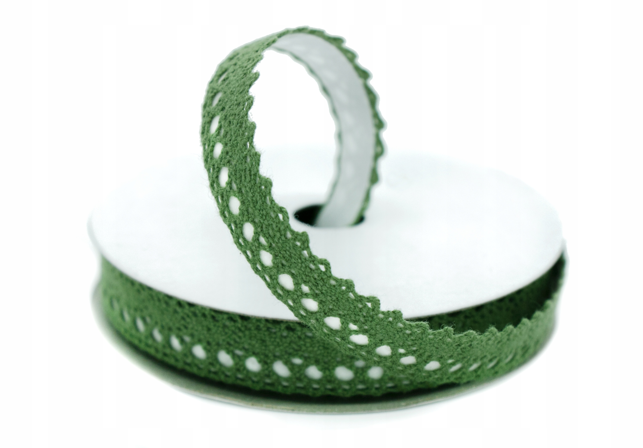 

Koronka Bawełniana Green Samoprzylepna 10mm 2YARD