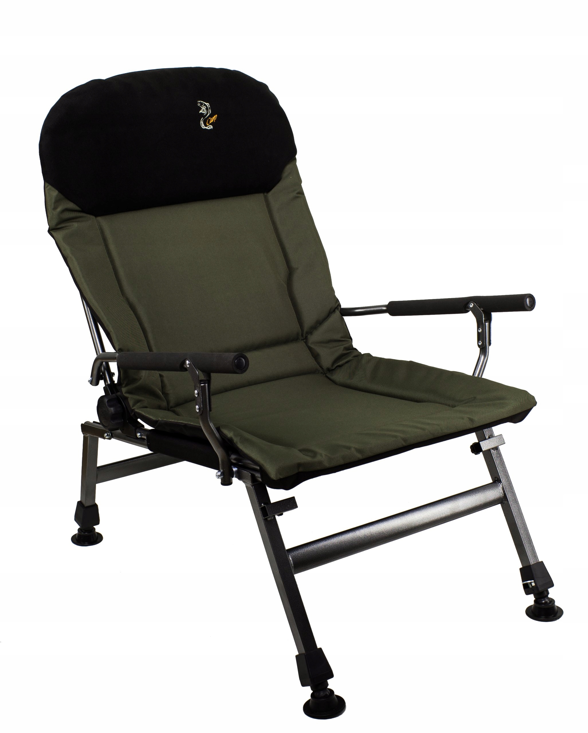 Fotel Karpiowy Wędkarski Elektrostatyk FK5 do 150kg