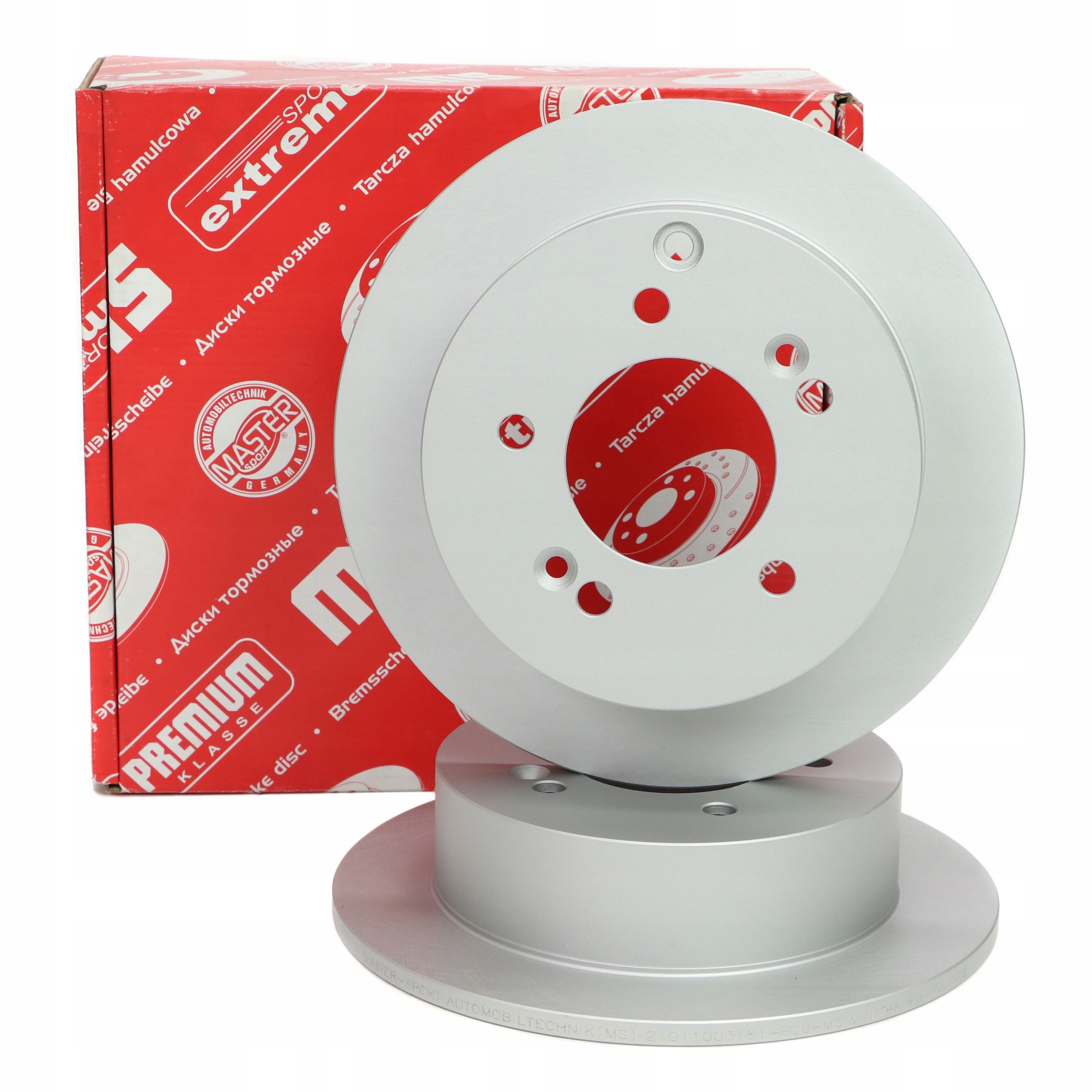 24011003181-SET-MS - Тормозные диски задние HYUNDAI xG SONATA V SPORTAGE