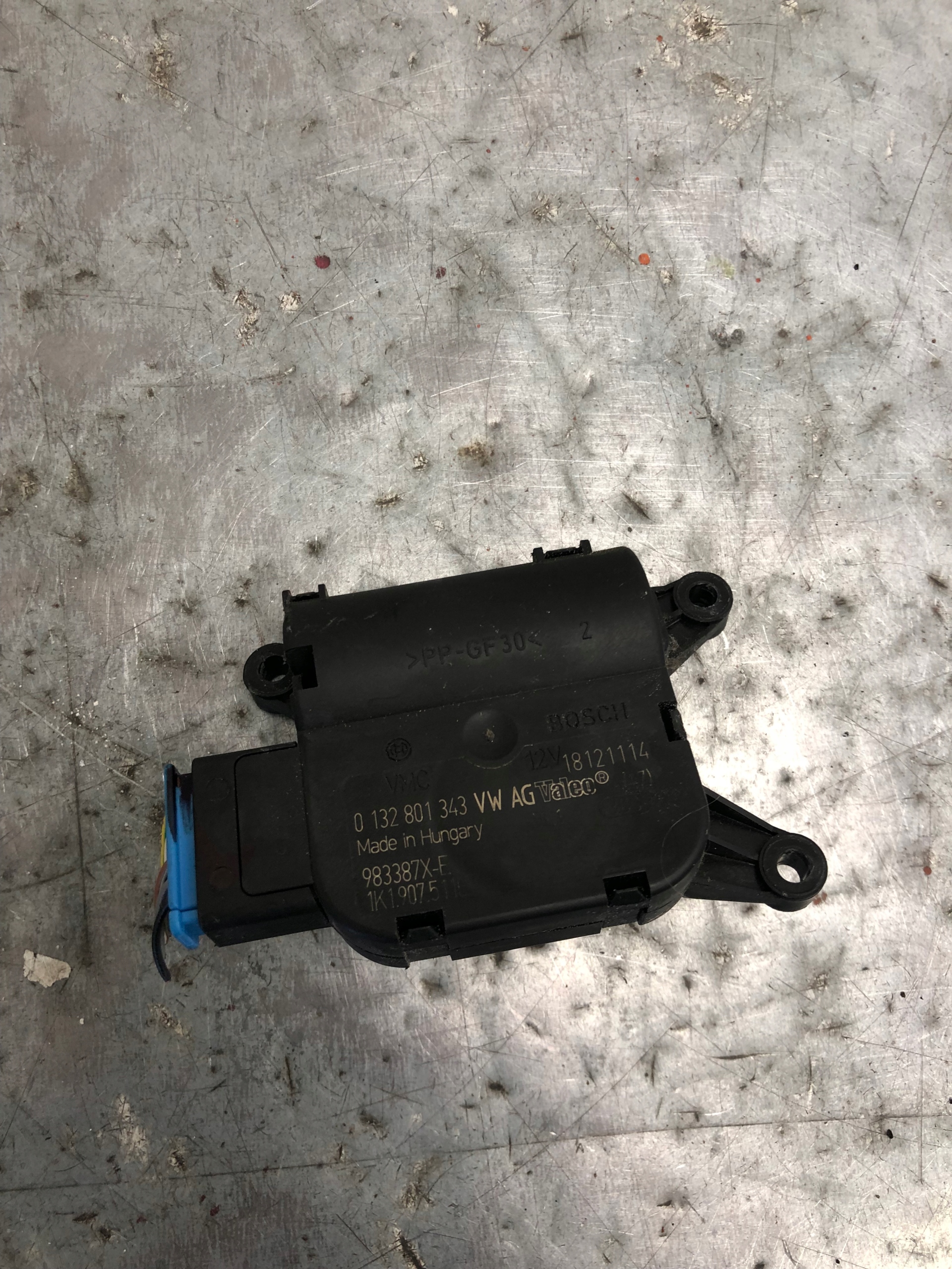 Micro moteur Bloc de chauffage complet VW 1K1907511E
