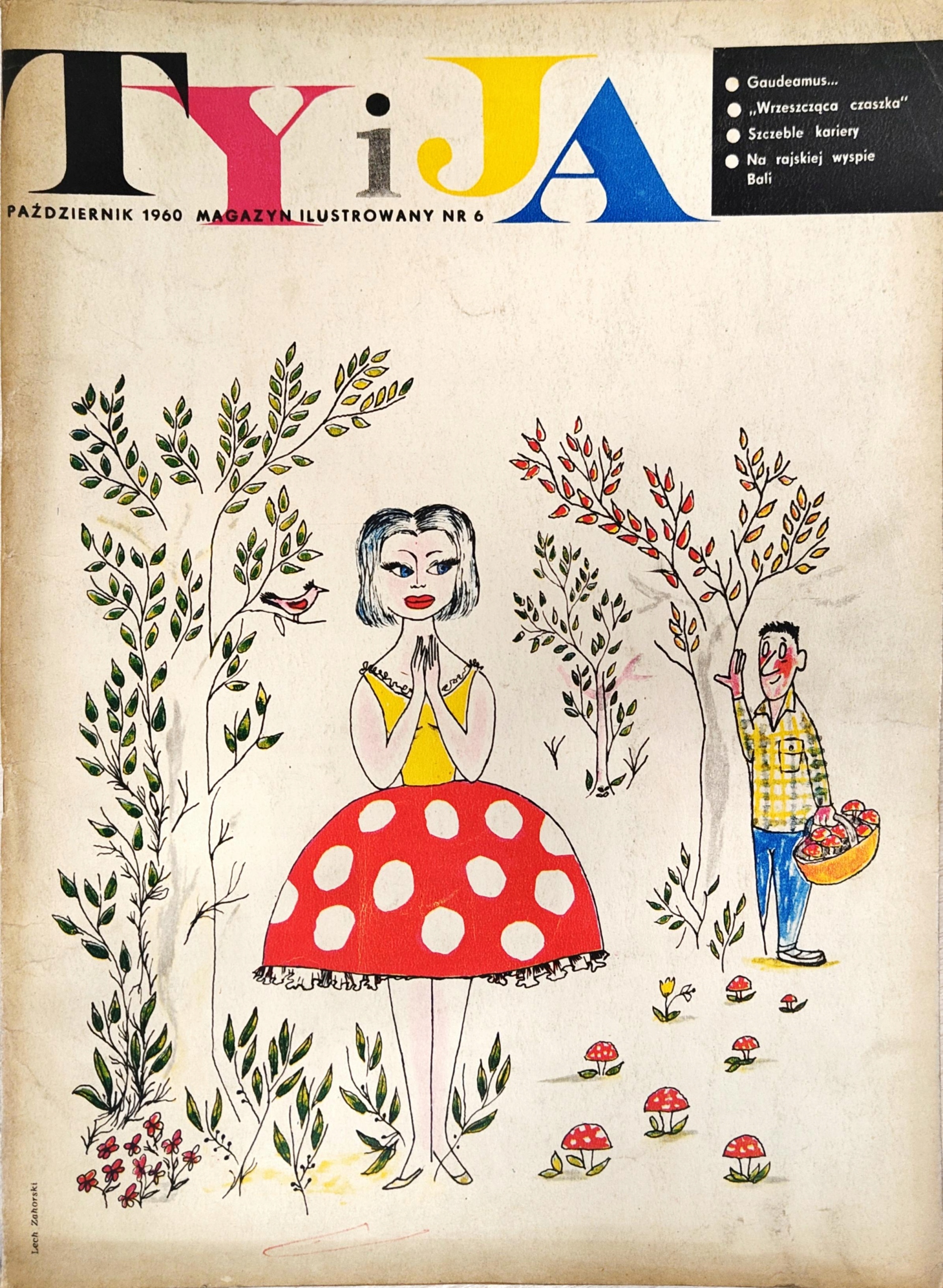 TY I JA MAGAZYN ILUSTROWANY NR 6 PAŹDZIERNIK 1960