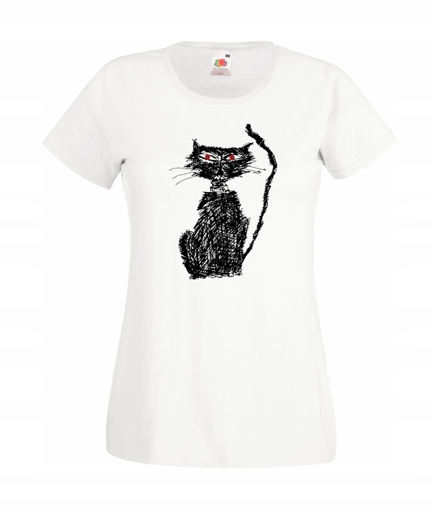 

XXL Koszulka Damska Koty Soft Kitty Śmieszne Wzory
