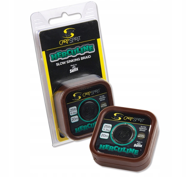 Carp Spirit Plecionka Herculine Brown 20m 25lb 20m