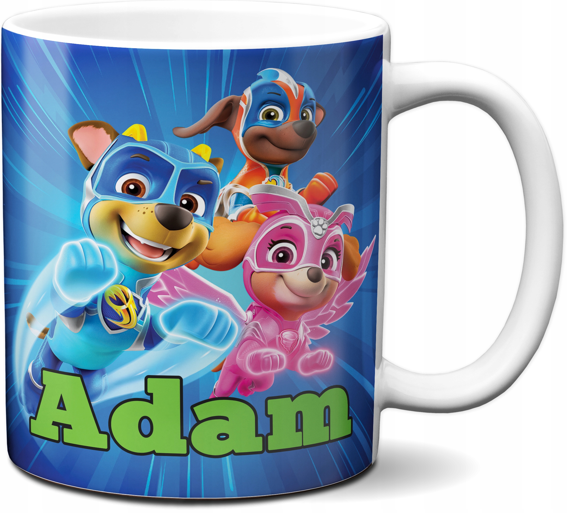 

Kubek Psi Patrol Bohaterzy Team Przedszkole+imię