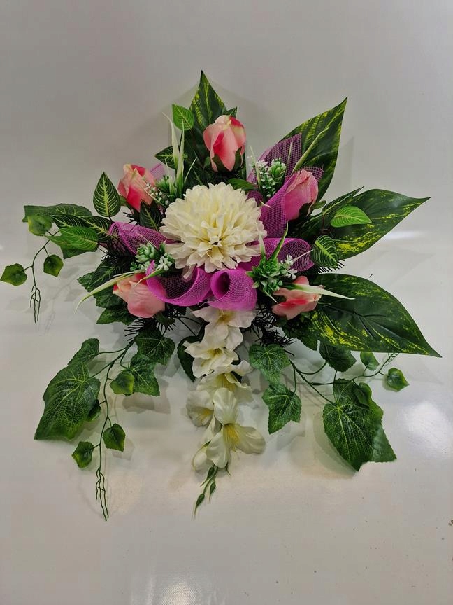 STROIK NA GRÓB WIĄZANKA NA CMENTARZ KOMPLET 0-0-3 Marka bez marki